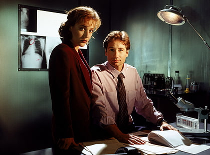 The X Files, kemeja merah muda pria, Film, Film Lain, File, Wallpaper HD HD wallpaper