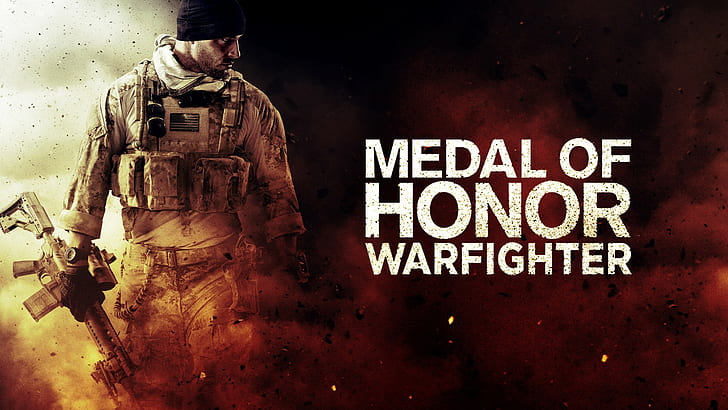 Medal of Honor Soldier HD, видеоигры, солдат, честь, медаль, HD обои