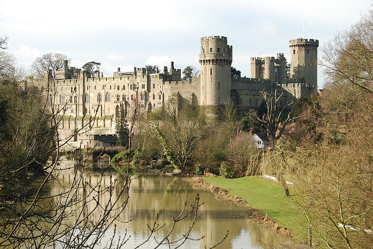 Schloss, Warwick Castle, HD-Hintergrundbild