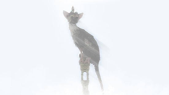 Illustration du dernier gardien, The Last Guardian, Trico, PlayStation 4, Fond d'écran HD HD wallpaper