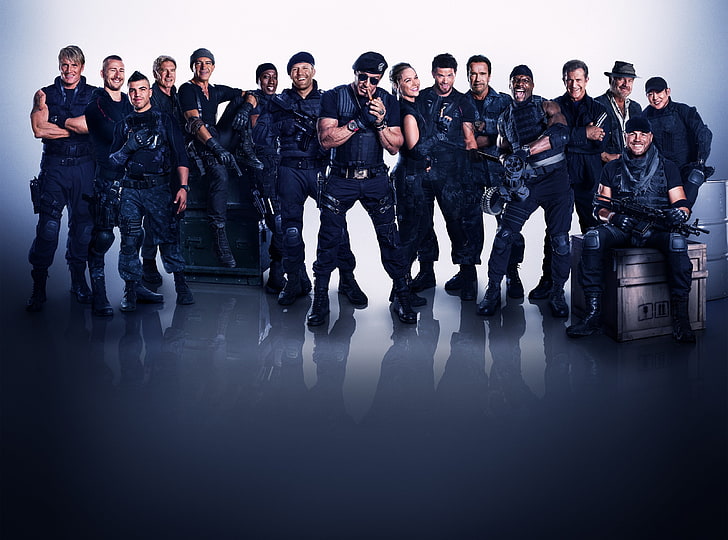 The Expendables 3 2014 Movie, The Expendables wallpaper, Movies, Other Movies, Movie, harrison ford, sylvester stallone, dolph lundgren, Jason Statham, Jet Li, Randy Couture, Terry Crews, 2014, Arnold Schwarzenegger, Kellan Lutz, Expendables, antonio banderas , Уесли Снайпс, Келси Грамър, Ронда Руузи, Глен Пауъл, Виктор Ортис, Робърт Дейви, Мел Гибсън, HD тапет