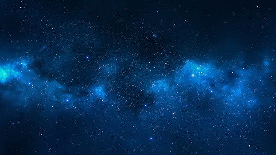 4K, galaxia, estrellas, Fondo de pantalla HD HD wallpaper