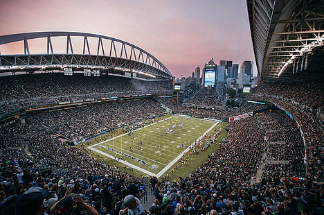 Fußball, NFL, Seahawks, Seattle, Stadion, HD-Hintergrundbild HD wallpaper