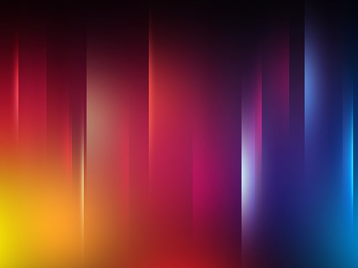 schwarz, blau und rot abstrakt digital wallpaper, rot, linie, gelb, blau, farbe, HD-Hintergrundbild