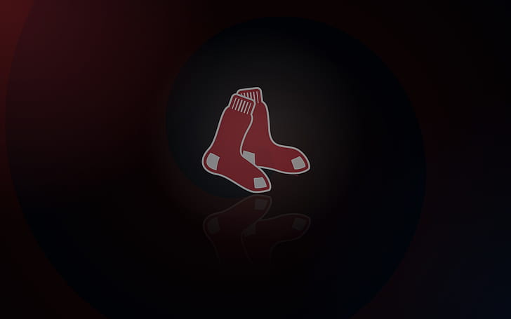 Baseball, Boston Red Sox, Logo, MLB, HD wallpaper