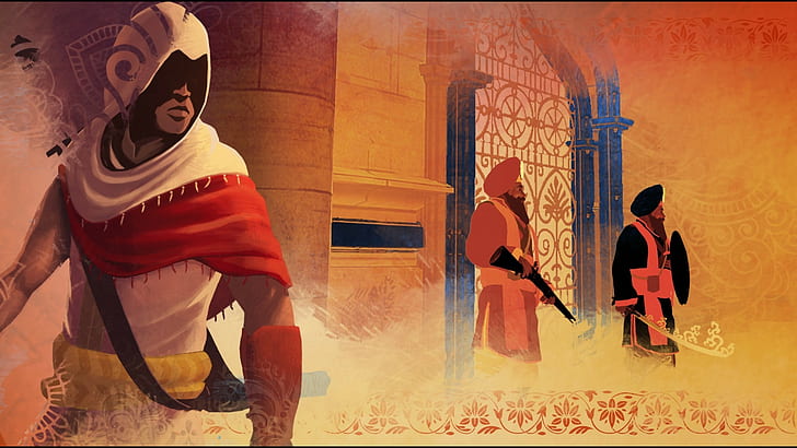 Altair Ibn, kredo pembunuh, India, LaAhad, Wallpaper HD