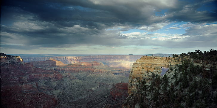 Canyon, Panorama, Nature, canyon, panorama, nature, HD wallpaper