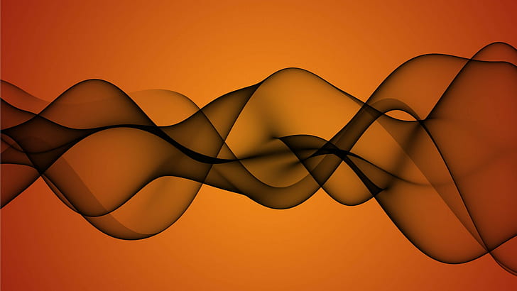 Orange Background, background, orange, transparent, 2560x1440, HD wallpaper