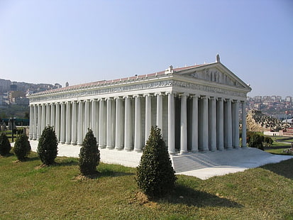 Храм Артемиды, Мир, Турция, HD обои HD wallpaper