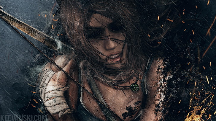 Tomb Raider дигитален тапет, Лара Крофт, Tomb Raider, HD тапет