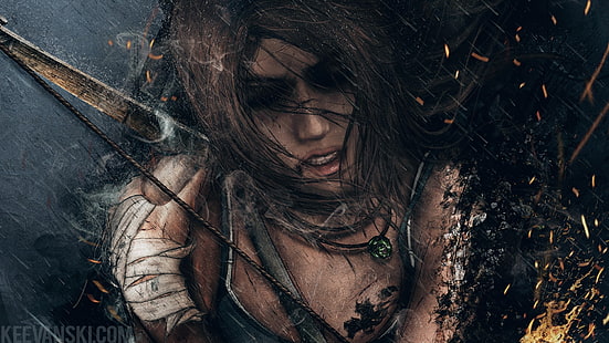 Tomb Raider цифровые обои, Лара Крофт, Tomb Raider, HD обои HD wallpaper