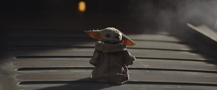 Guerra nas Estrelas, The Mandalorian, Baby Yoda, HD papel de parede HD wallpaper