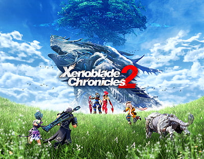 Xenoblade Chronicles 2, Nintendo Switch, 5K, Wallpaper HD HD wallpaper