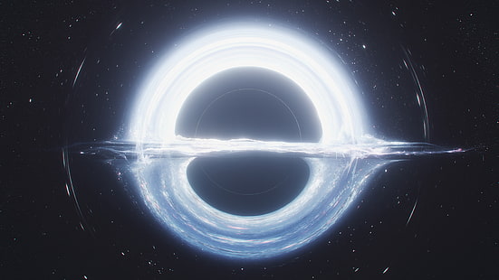 cielo, agujeros negros, planeta, Mitch Myers, espacio, Fondo de pantalla HD HD wallpaper