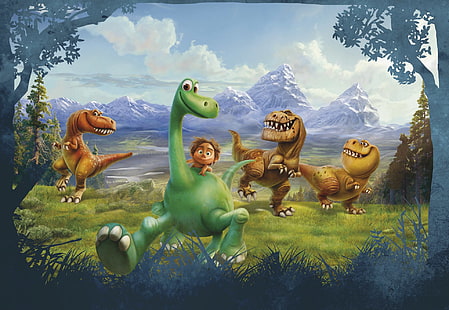 영화, 좋은 공룡, HD 배경 화면 HD wallpaper