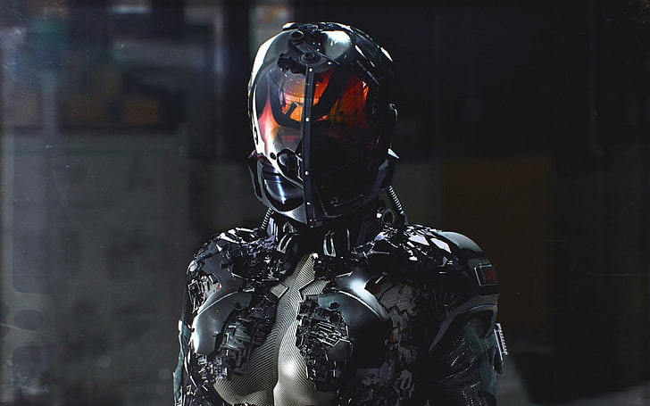 Person mit Ausrüstung Wallpaper, Cyberpunk, Last Man Standing: Killbook eines Kopfgeldjägers, HD-Hintergrundbild