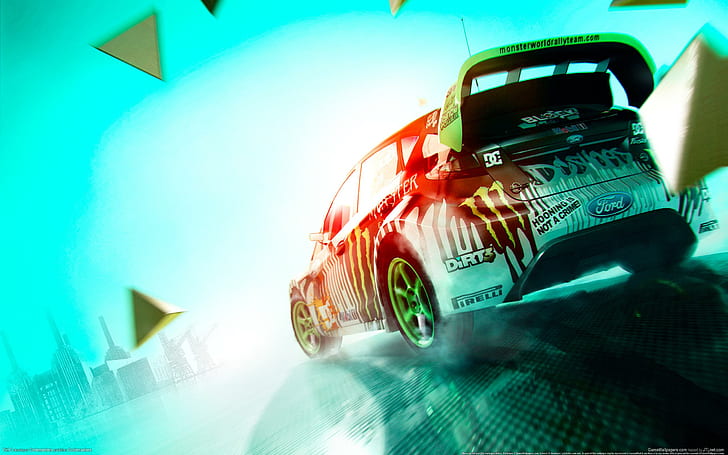 Dirt 3 Rally Race Игра, състезание, игра, мръсотия, рали, игри, HD тапет