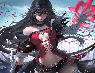 Videospiel, Geschichten von Berseria, Anime, Girl, Velvet Crowe, Warrior, HD-Hintergrundbild HD wallpaper
