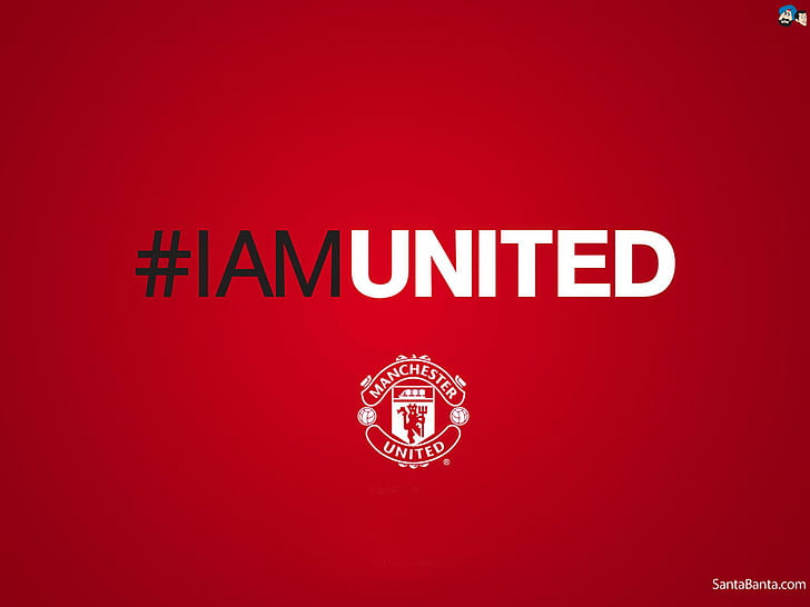 Iam United, Manchester United, Fond d'écran HD
