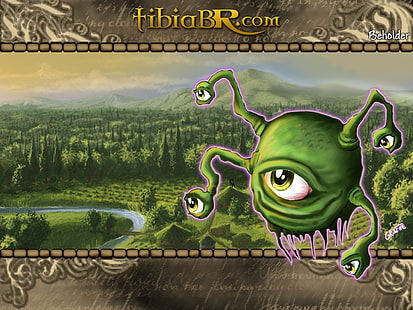 Tibia, PC-Spiele, RPG, Kreatur, Zeichnen, HD-Hintergrundbild HD wallpaper