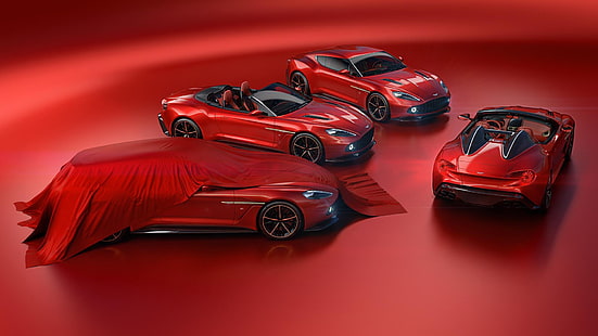 Aston Martin vence o freio de tiro de Zagato, aston vence o tiro de zagato, carro, HD papel de parede HD wallpaper