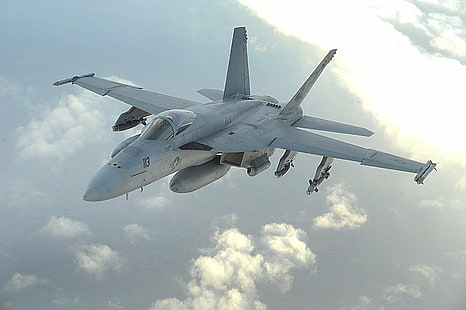 Myśliwce odrzutowe, Boeing F / A-18E / F Super Hornet, samolot, Tapety HD HD wallpaper