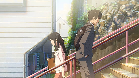 Fondo de pantalla de Kimi no Nawa, Makoto Shinkai, Kimi no Na Wa, Fondo de pantalla HD HD wallpaper