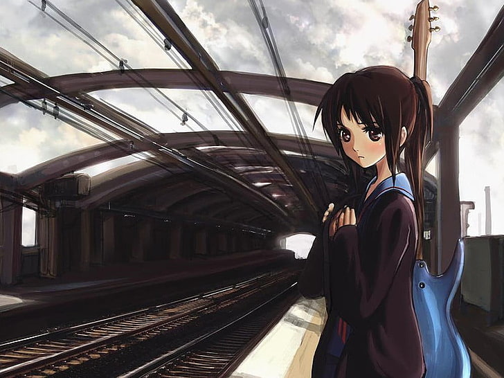anime, The Melancholy of Haruhi Suzumiya, HD tapet