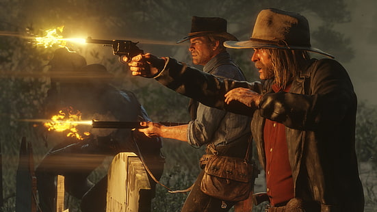 Red Dead Redemption و Rockstar Games و Red Dead Redemption 2 وألعاب الفيديو، خلفية HD HD wallpaper