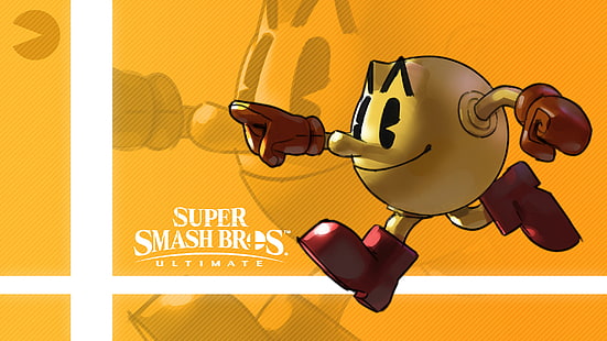 วิดีโอเกม, Super Smash Bros. Ultimate, Pac-Man, วอลล์เปเปอร์ HD HD wallpaper