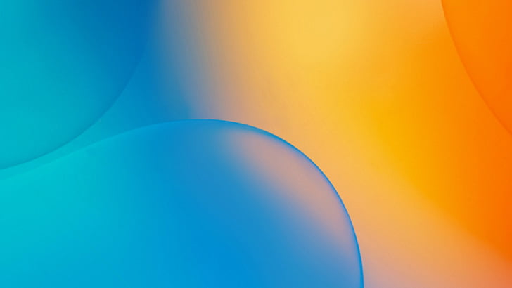 LG G7 ThinQ, abstrak, penuh warna, Android 8.0, 4K, Wallpaper HD