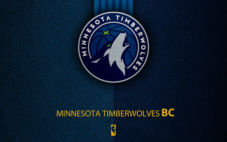 Basketball, Minnesota Timberwolves, Logo, NBA, HD-Hintergrundbild