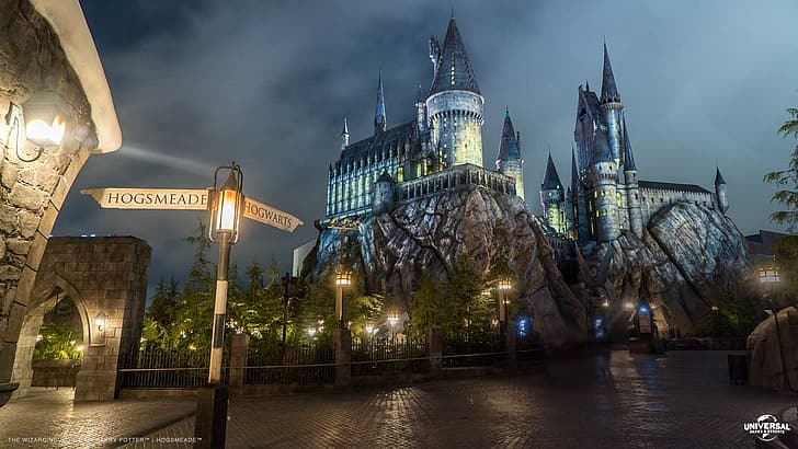 Hogwarts, Harry Potter, Wallpaper HD