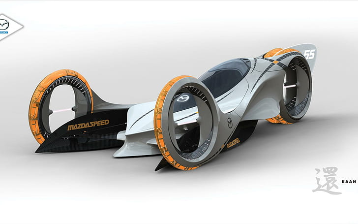Mazda Kaan Future Concept, концепт, мазда, будущее, каан, HD обои