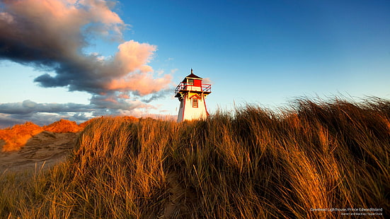 Covehead Lighthouse, Isola del Principe Edoardo, Parchi nazionali, Sfondo HD HD wallpaper