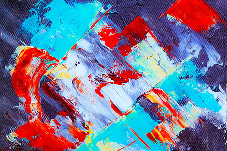 Leinwand, Farbe, Acryl, Flecken, Chaos, abstrakt, HD-Hintergrundbild HD wallpaper