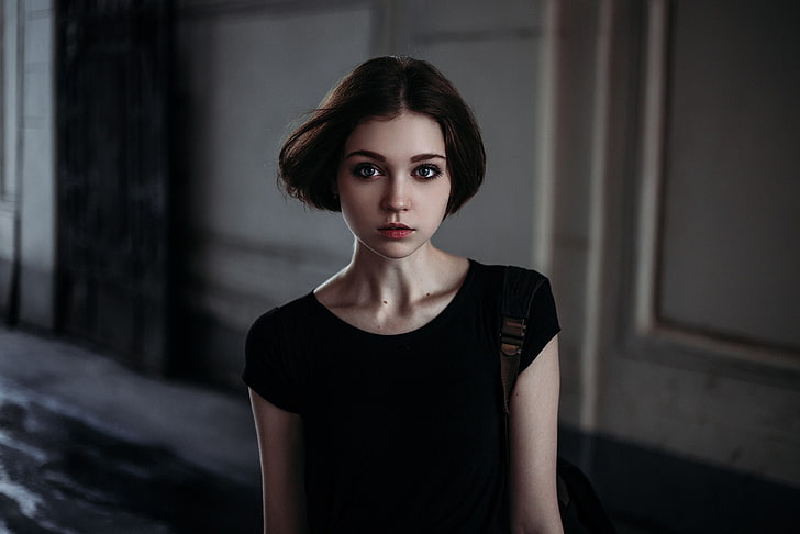 Ivan Proskurin, modelka, Ola Pushkina, Olya Pushkina, portret, kobiety, Tapety HD