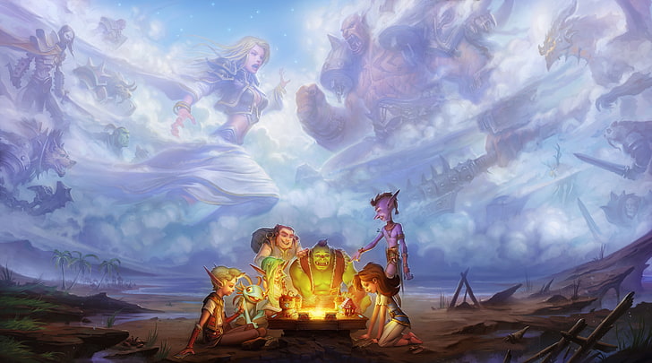 Hearthstone: Heroes of Warcraft ، Blizzard Entertainment، خلفية HD