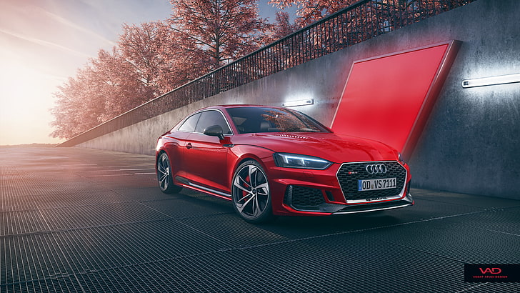 CGI, Audi RS5 Coupe, HD wallpaper