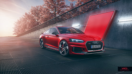 CGI, Audi RS5 Coupe, Fondo de pantalla HD HD wallpaper