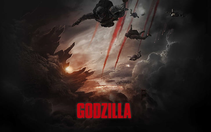 Godzilla 2014 Filmi, HD masaüstü duvar kağıdı