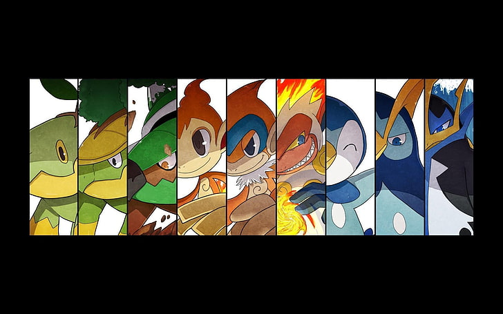 Pokémon Evolution fond d'écran numérique, Pokémon, jeux vidéo, illustrations, Fond d'écran HD