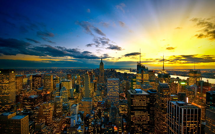 New York City Colors HD, world, colors, new, city, york, travel, travel and world, HD wallpaper