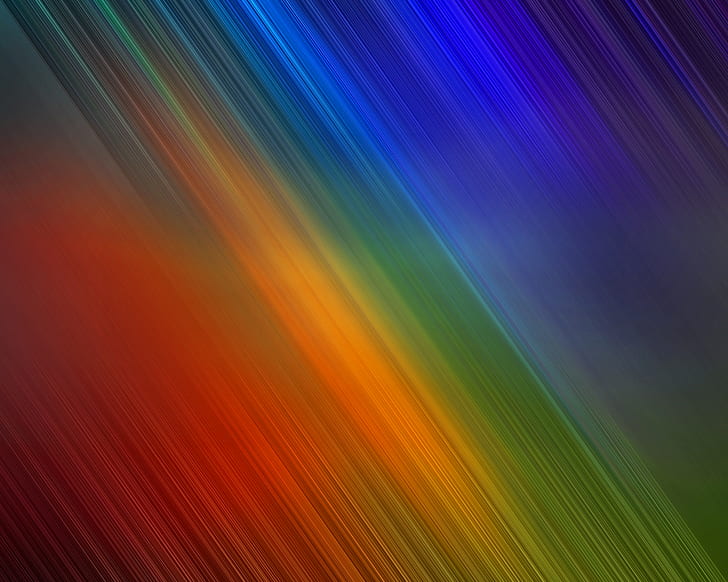 Arco-íris em um chuveiro à noite, arco-íris, noite, chuveiro, HD papel de parede