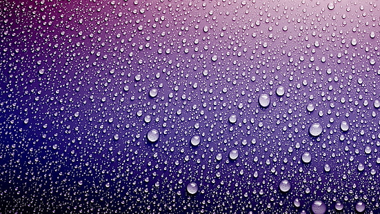 قطرات الماء ، قطرات ، الخلفية ، ماك، خلفية HD HD wallpaper