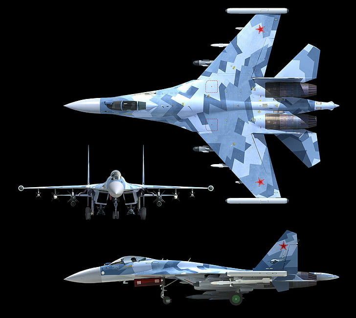 caccia, jet, militare, russia, russo, su 35, su35, sukhoi, Sfondo HD