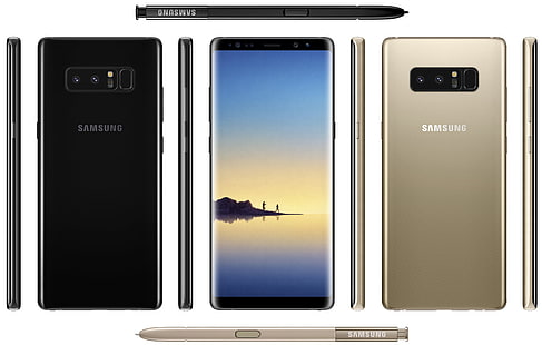 4к, смартфон, Samsung Galaxy Note 8, HD обои HD wallpaper