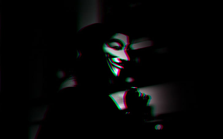 Anonim, V untuk Vendetta, Wallpaper HD