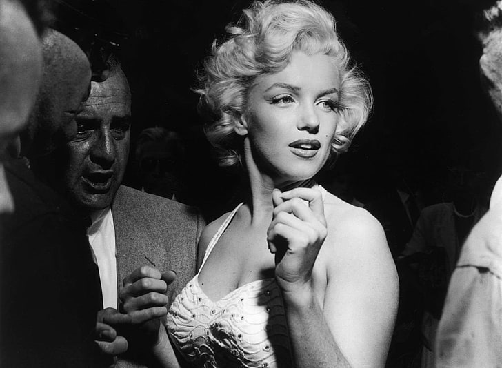 Actrices, Marilyn Monroe, Fond d'écran HD