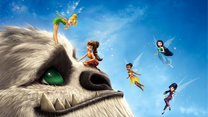 Movie, Tinker Bell and the Legend of the NeverBeast, Fairy, Gruff (Tinker Bell), Tinker Bell, HD wallpaper